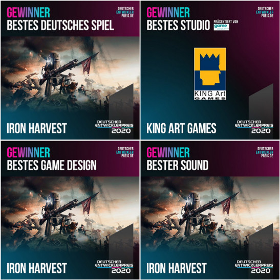 KING Art Games Game of the Year & Developer of the Year!